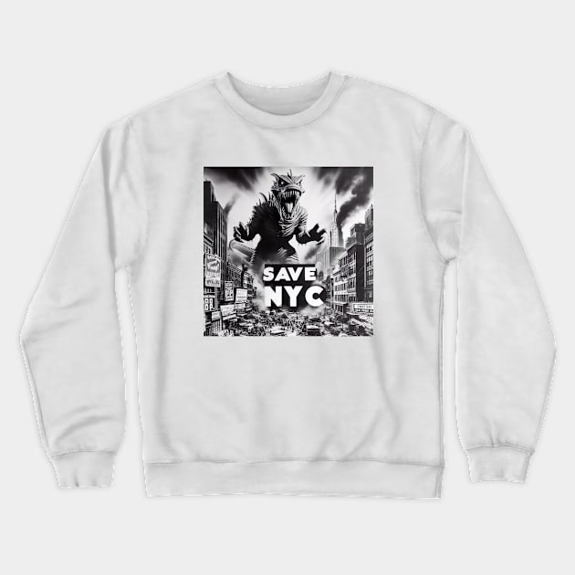 Save NYC Crewneck Sweatshirt by Dead Galaxy